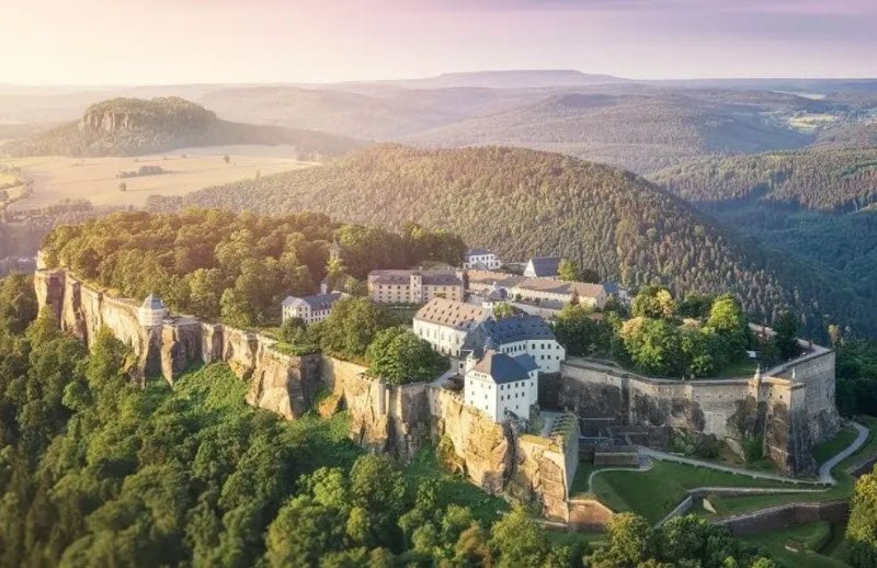 Königstein Fortress, Königstein, Saxony, Germany, Germany